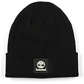 Timberland Mens Cuffed Beanie with Tonal Patch