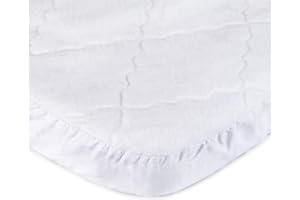 Babydoll Bedding Bassinet Waterproof Mattress Protector, 17" x 31"