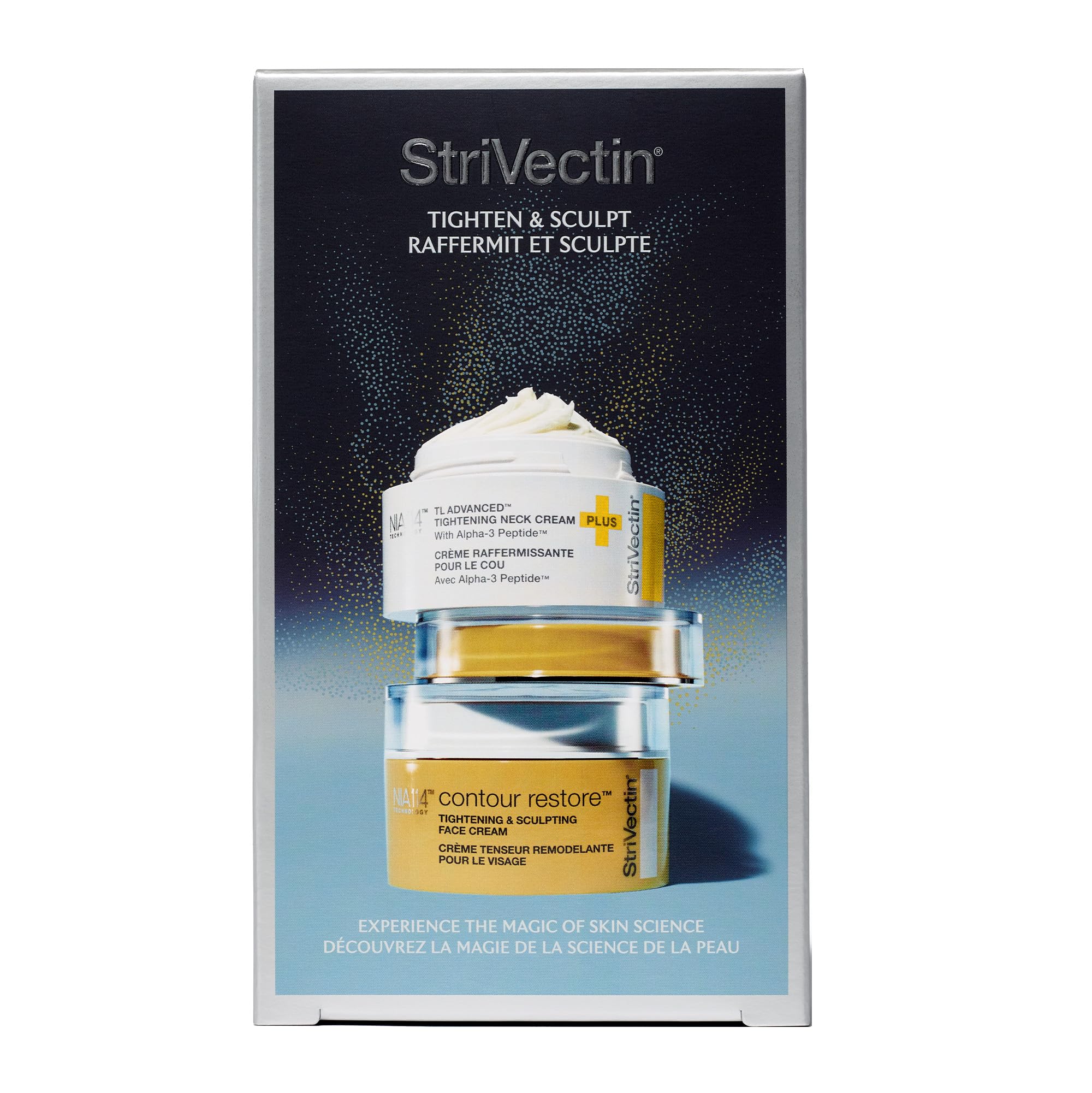 StriVectin TL Advanced? Holiday Duo Tighten and Sculpt Kit, Brighten and Lift Skin Tone, Peptides and Hyaluronic Acid