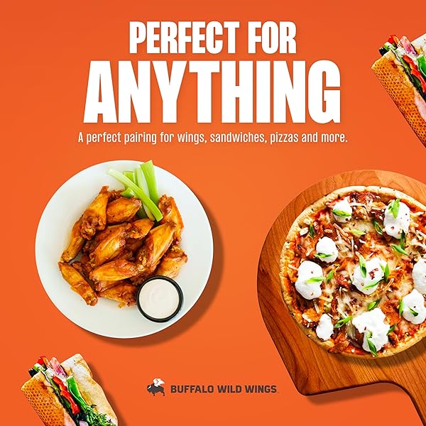 BUFFALO WILD WINGS ASIAN ZING SAUCE, 12 FL. OZ., PERFECT DIPPING SAUCE, CHICKEN MARINADE, STIR FRY SAUCE AND WING SEASONING, DELICIOUS CHILI PEPPER, SOY AND GINGER FLAVORS