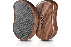 BEZOX Glass Foot Scrubber - Nano-glass Pedi Egg Pumice Stone for Feet Dead Skin, Plastic-free Pedicure Foot File Callus Remov