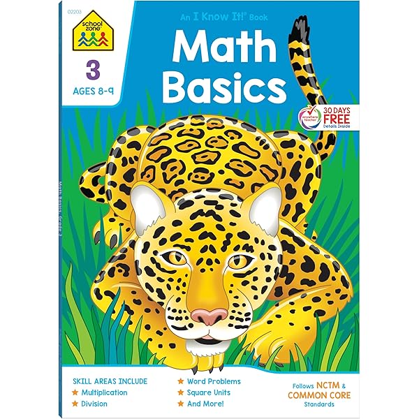 Z会　小学　2年　未記入　4月~11月　etc School Zone Math Basics 2 Workbook: 64 Pages, 2nd Grade