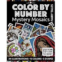 Color by Number: 80's Vibes | Black Background Edition | Mystery