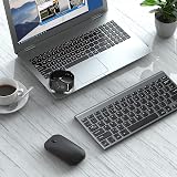 Seenda WGJP-031 Small Wireless Keyboard and Mouse Combo Black Gray view 6