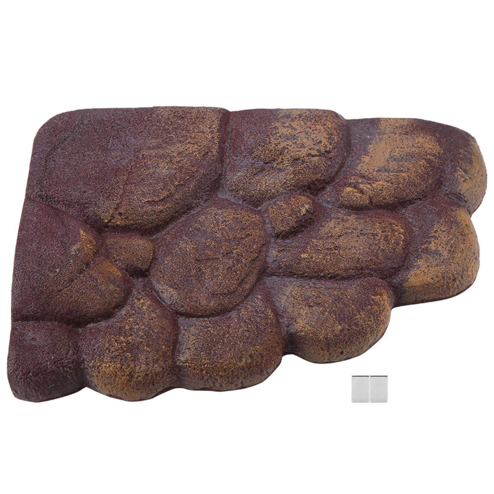 Turtle Basking Platform Floating Platform Turtle Dock Resin Turtle Magnetic Platform Unique Floating Island for Semi Aquatic Animals (NS-79)