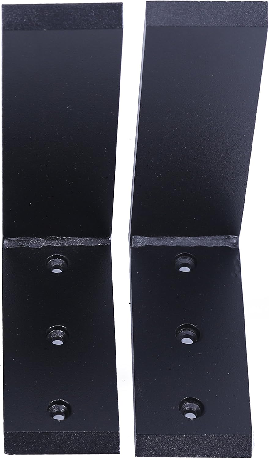 Black Steel 6"x8" Countertop Support Brackets Mantel Corbel Lot L Shelf (2 or 4 Brackets) (2 Brackets): Home Improvement