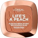 L'Oreal Paris Life's a Peach Blusher Scented Peach Powder with Mirror