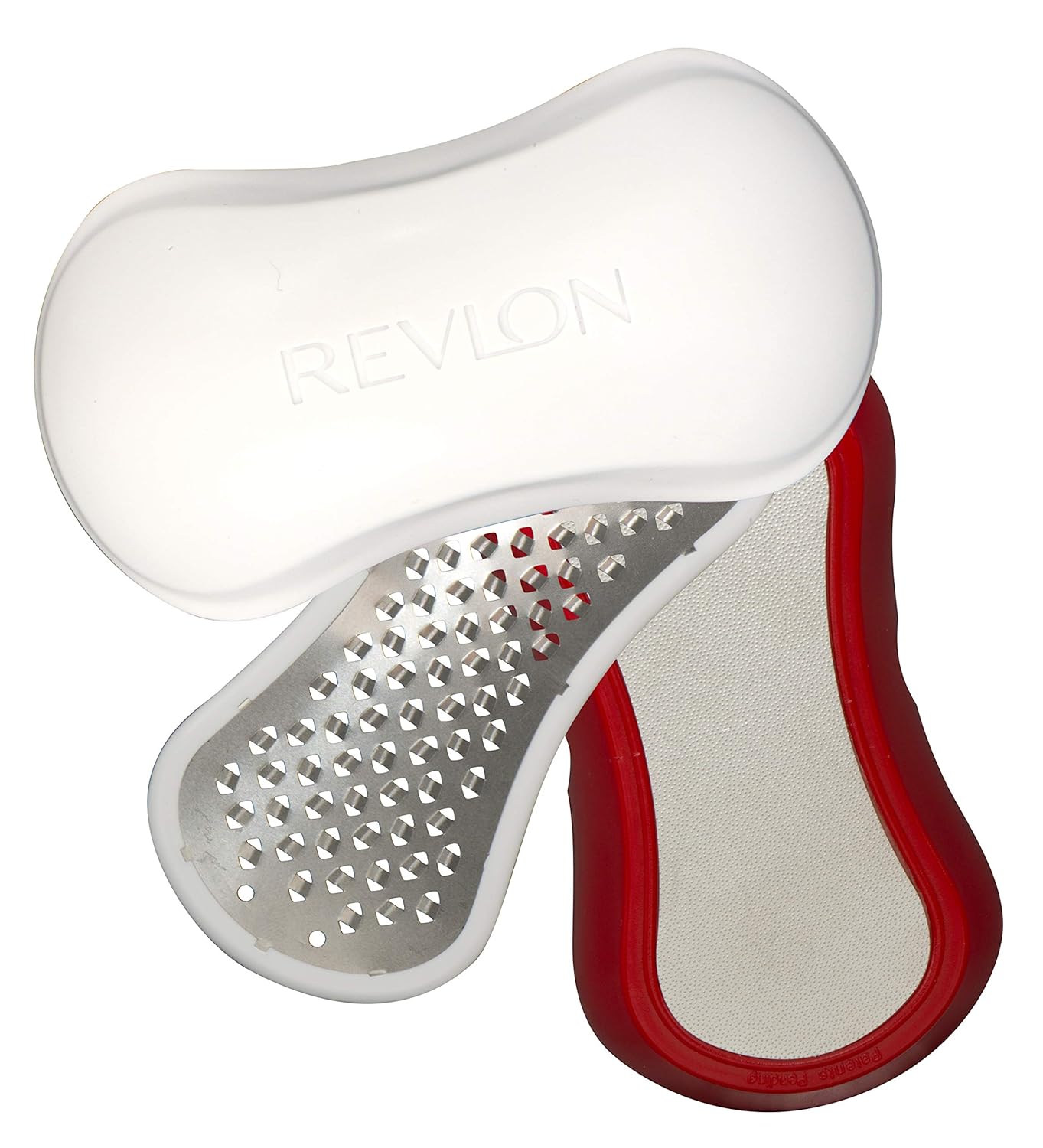 Revlon Pedi Expert, 3 pc Pedicure Kit includes Stainless Steel Dual Surface Exfoliator, Nail Clipper, and Nail File : Body Makeup : Beauty