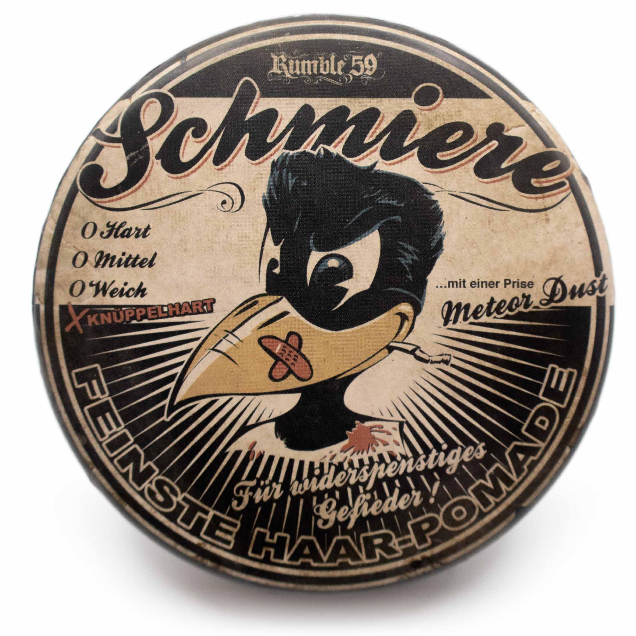 Rumble59 Schmiere knüppelhart, Hair Styling Pomade 140 g, knüppelhart