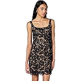 Michael Kors Womens Lace Square Neck Mini Dress