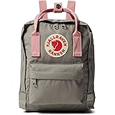 Fj&auml;llr&auml;ven Kanken Mini Backpack - Compact Everyday Carry, Durable Vinylon Fabric - Travel, Fog/Pink