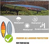 doorslay Kayak Cover Waterproof UV Resistant Outdoor Storage Dust Cover view 3