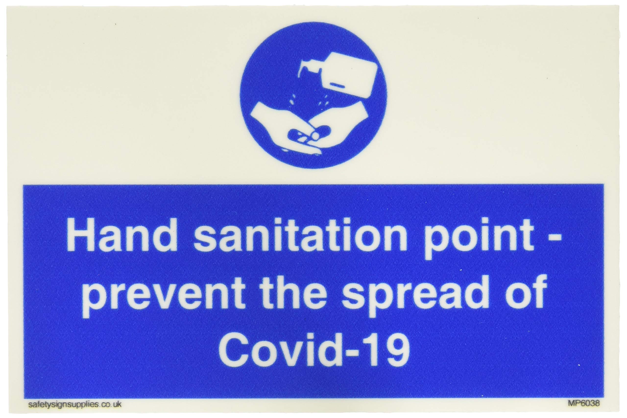 Hand sanitation point - prevent the spread of Covid-19