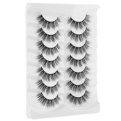 Onlyall Lashes Mink False Eyelashes Natural Wispy