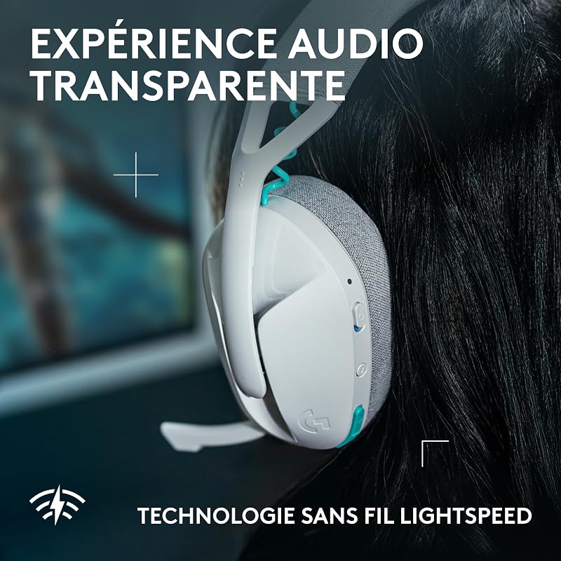 G321 LIGHTSPEED, casque gaming Bluetooth sans fil