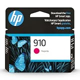 HP 910 Magenta Ink Cartridge | Works with OfficeJet 8010, 8020, Pro 8020, 8030 | Eligible for Instant Ink | 3YL59AN