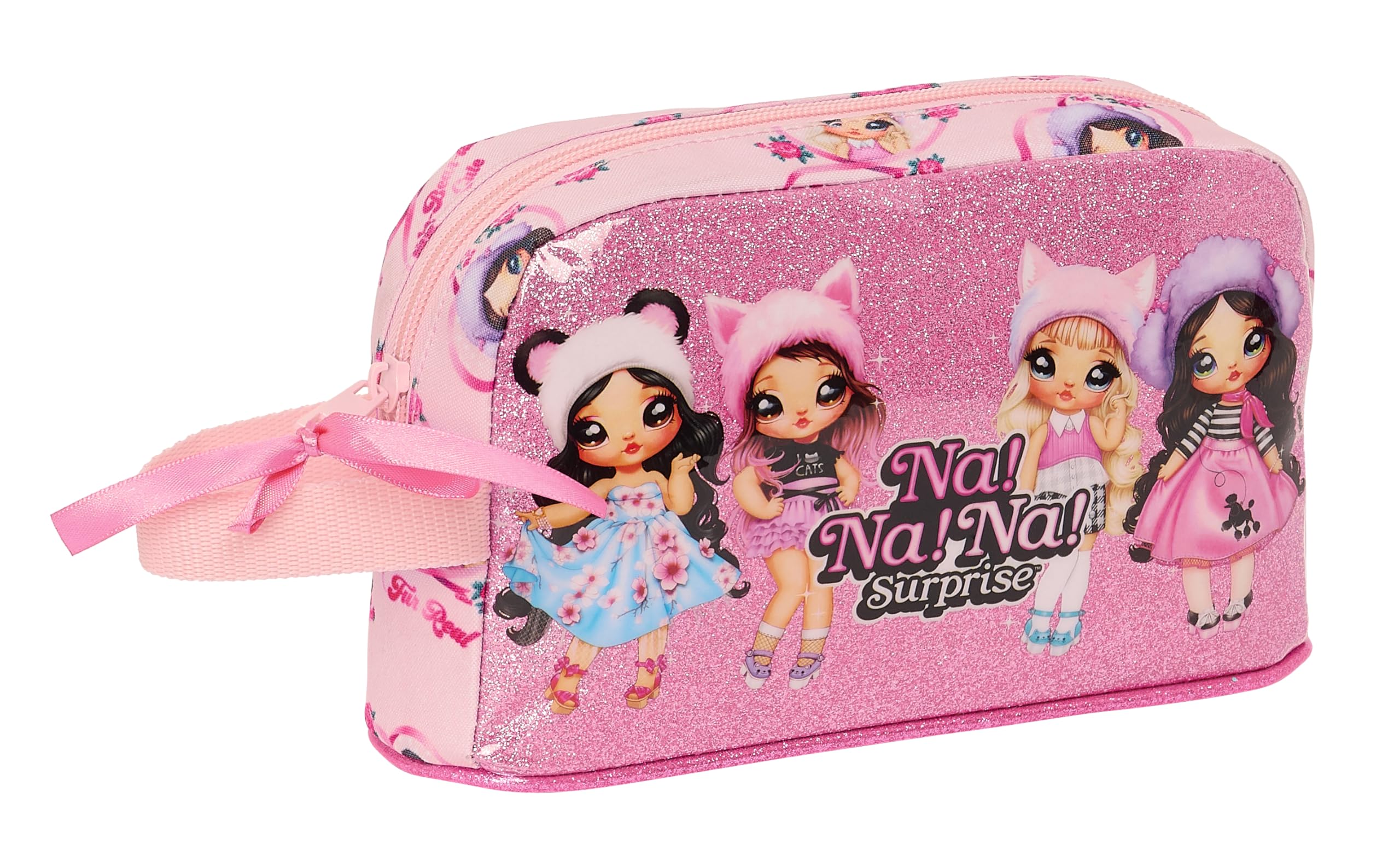 Safta NANANA Fabulous - Thermal Breakfast Holder, Thermo, Pencil Case, Quality and Maximum Resistance, Meal Holder, Recrea, 21.5 x 6.5 x 12 cm, Pink, Pink, Estándar, Casual