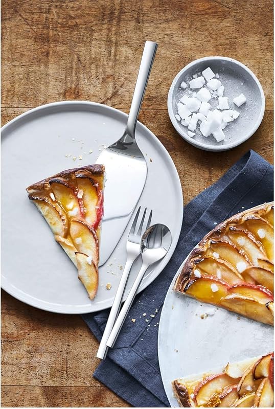Nuova - Juego 13 Piezas para Tarta para 6 personas, cucharas de café, tenedores de postre, pala para postre, Acero Inoxidable Cromargan Pulido, Apto para Lavavajillas — foto 2 de 3