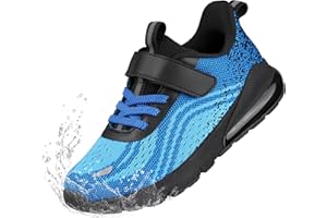 CENNID Kids Waterproof Sneakers for Boys Girls Walking Running Tennis Lightweight Sport Shoes