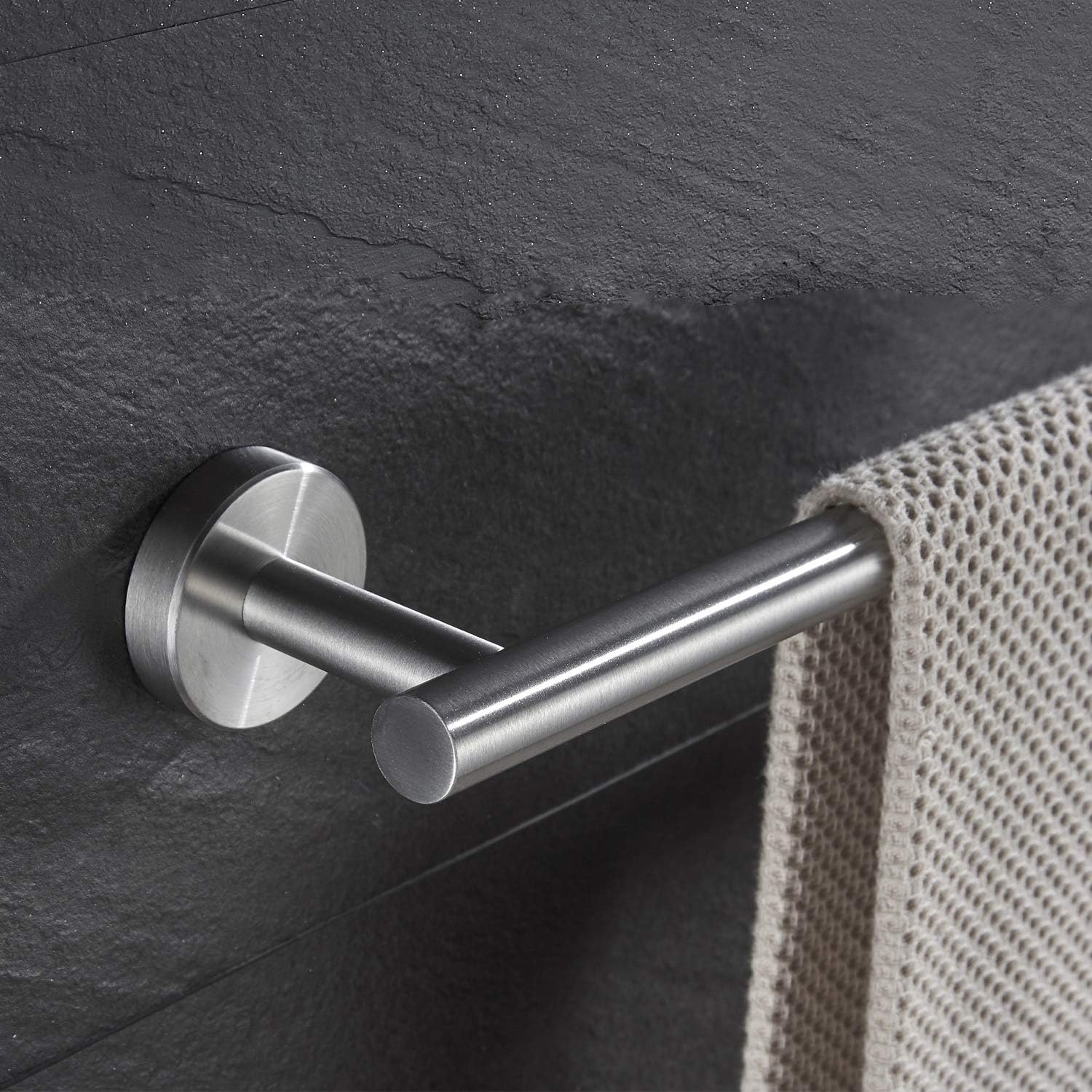 Marmolux Acc Bathroom Hardware Set 5 Piece Hand Towel Holders Bathroom Towel Rack Towel Bar Set Heavy Duty Wall Mounted Bathroom Fixtures SUS304 Stainless Steel Brushed: Kitchen & Dining