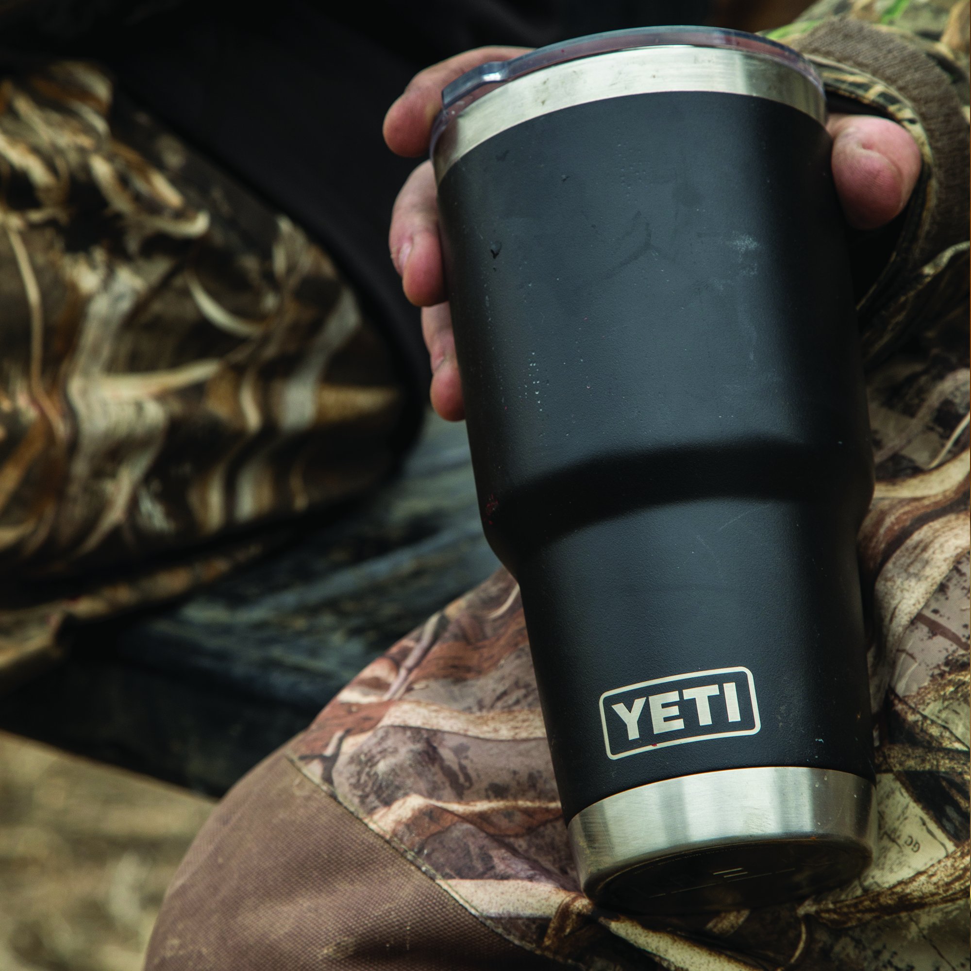 YETI RAMBLER Rambler 30oz tumbler Tumbler Black Black Parallel Import