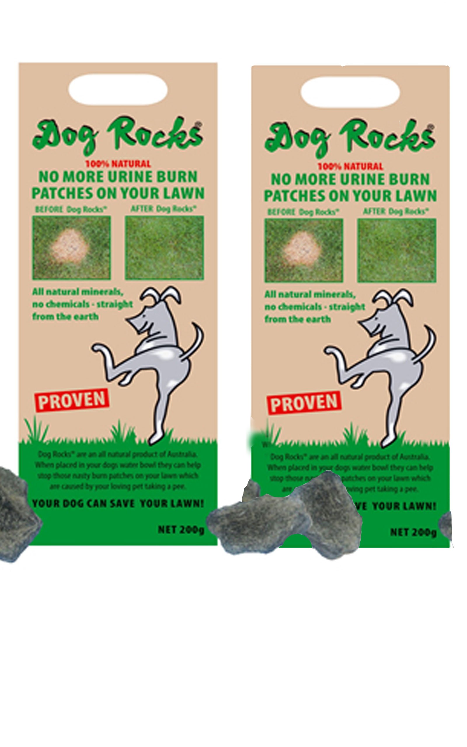 Dog Rocks Lawn Urine Burn Prevention (200g x 2 Pack) 200g x 2 Pack eBay