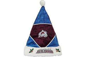 FOCO NHL Colorblock Santa Hat – Show Your Ice Hockey Spirit with Officially Licensed NHL Holiday Fan Apparel and Gift