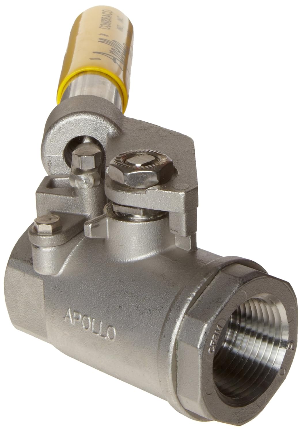 Apollo 76500 Series Stainless Steel Ball Valve, Two Piece, Inline