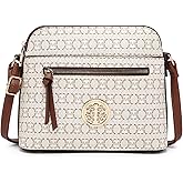 MKP COLLECTION Womens Fashion Crossbody Bag Medium Shoulder Purse with Adjustable Strap Multi Pockets for Travel Daily Use