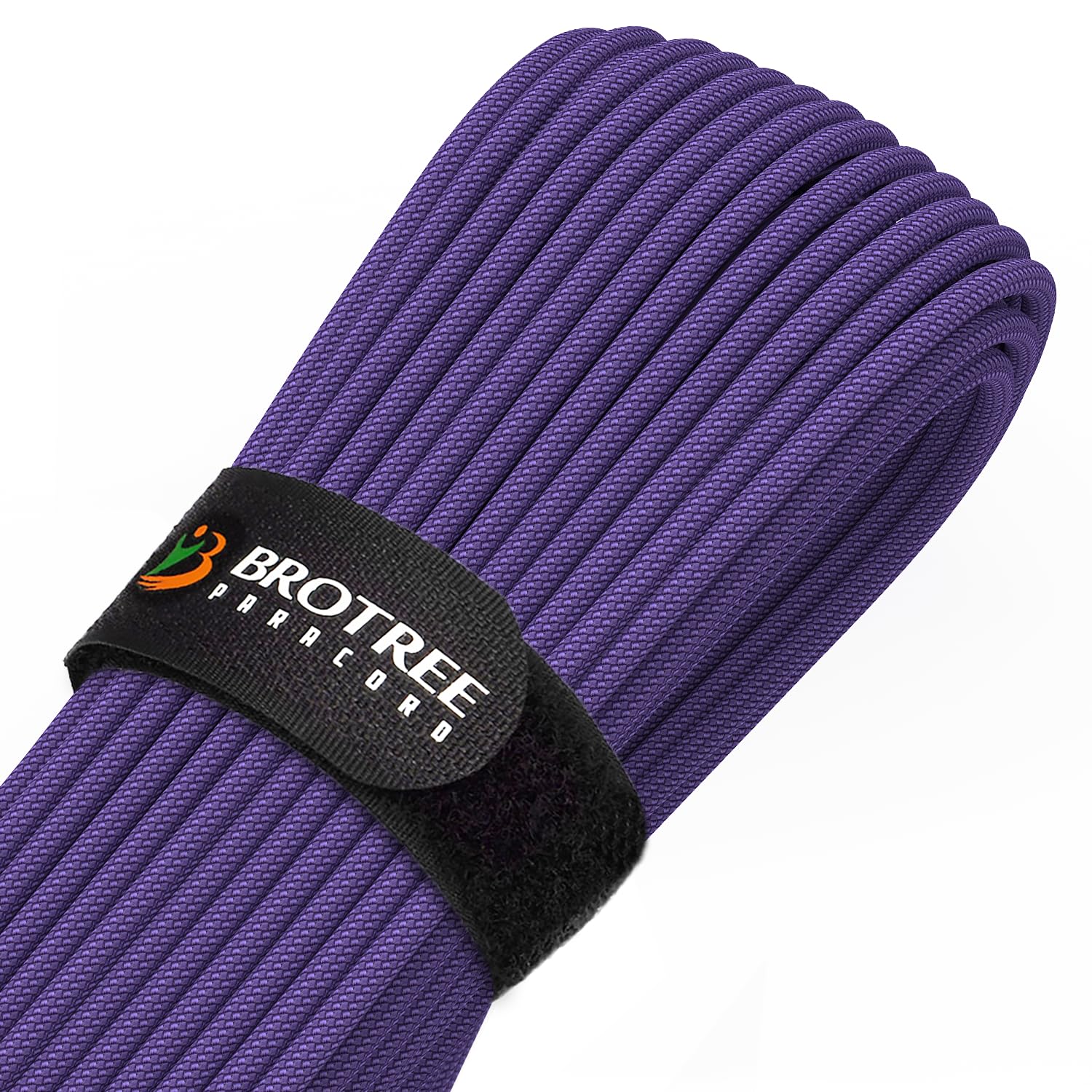 Brotree Paracord 4mm 30M 9 Strands 100% Nylon Rope Type 3 Parachute Cord for Outdoor, Bracelet, DIY - 280kg Breaking Load (Purple)