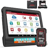 LAUNCH X431 PRO V5.0,2026 New Bluetooth Bidirectional Scan Tool,ECU Code | 38+ Services, All-in-One Full System Automotive Scanner Diagnostic Tool,FCA/Renault/CANFD/DoIP,V.A.G Guided,2 Yrs Free Update