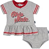 Gerber Baby Girls' Toddler NCAA College Team Cheer Dress & Bloomer Set