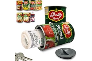 AZ-HOMEY Fake Soup Can Diversion Safe - Keep Your Valuables Safe - like Jewelry, Cash, Money, Coins, Car Keys - Storage Home Security - Tomato