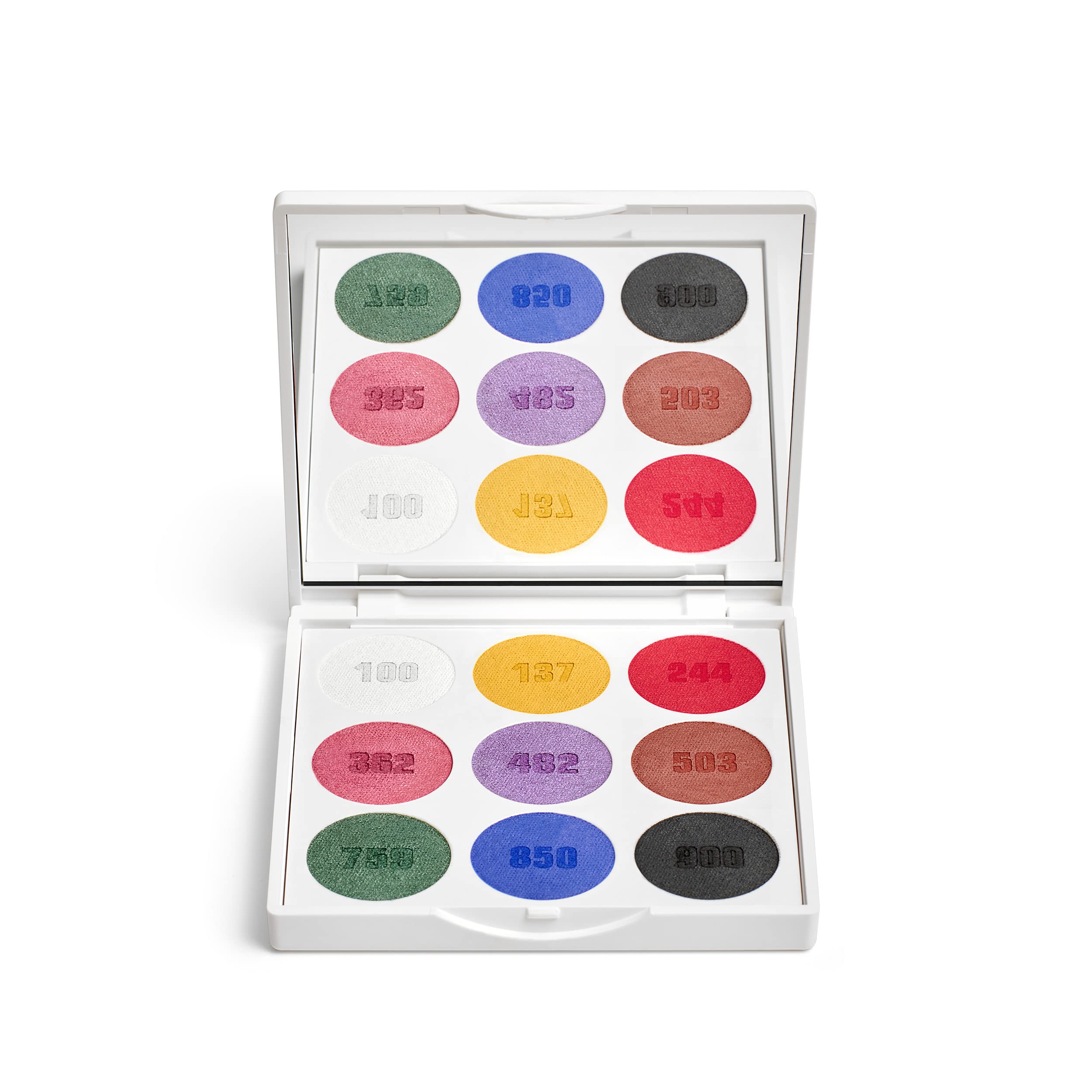 3INA MAKEUP - The Color Palette - Iconic Numbers - Multicolored Eyeshadow Palette with Buildable Longwearing Shades - Multicolour Eyeshadows with Satin Matte & Shimmer Finishes - Vegan - Cruelty Free — image 1