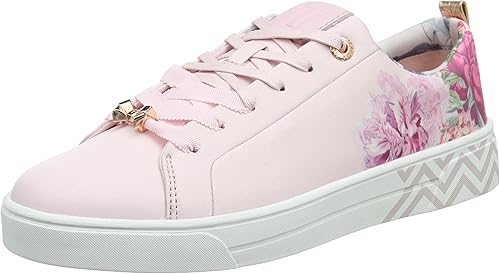 ted baker pink floral trainers