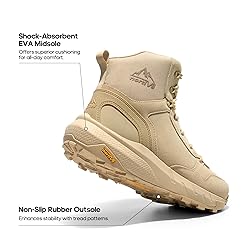 NORTIV 8 Men's Military Tactical Boot Lightweight