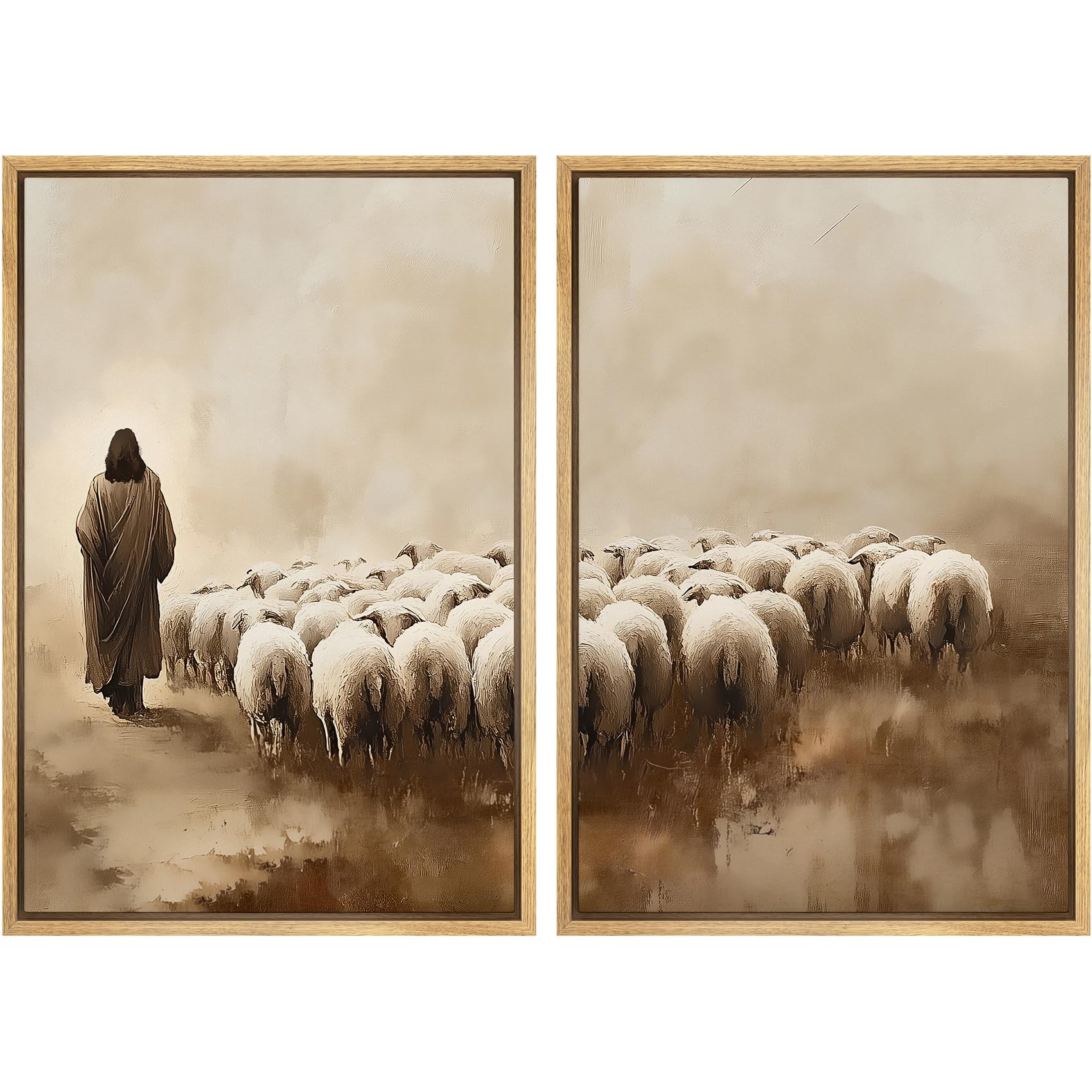 MUDECOR Framed Canvas Print Wall Art Set The