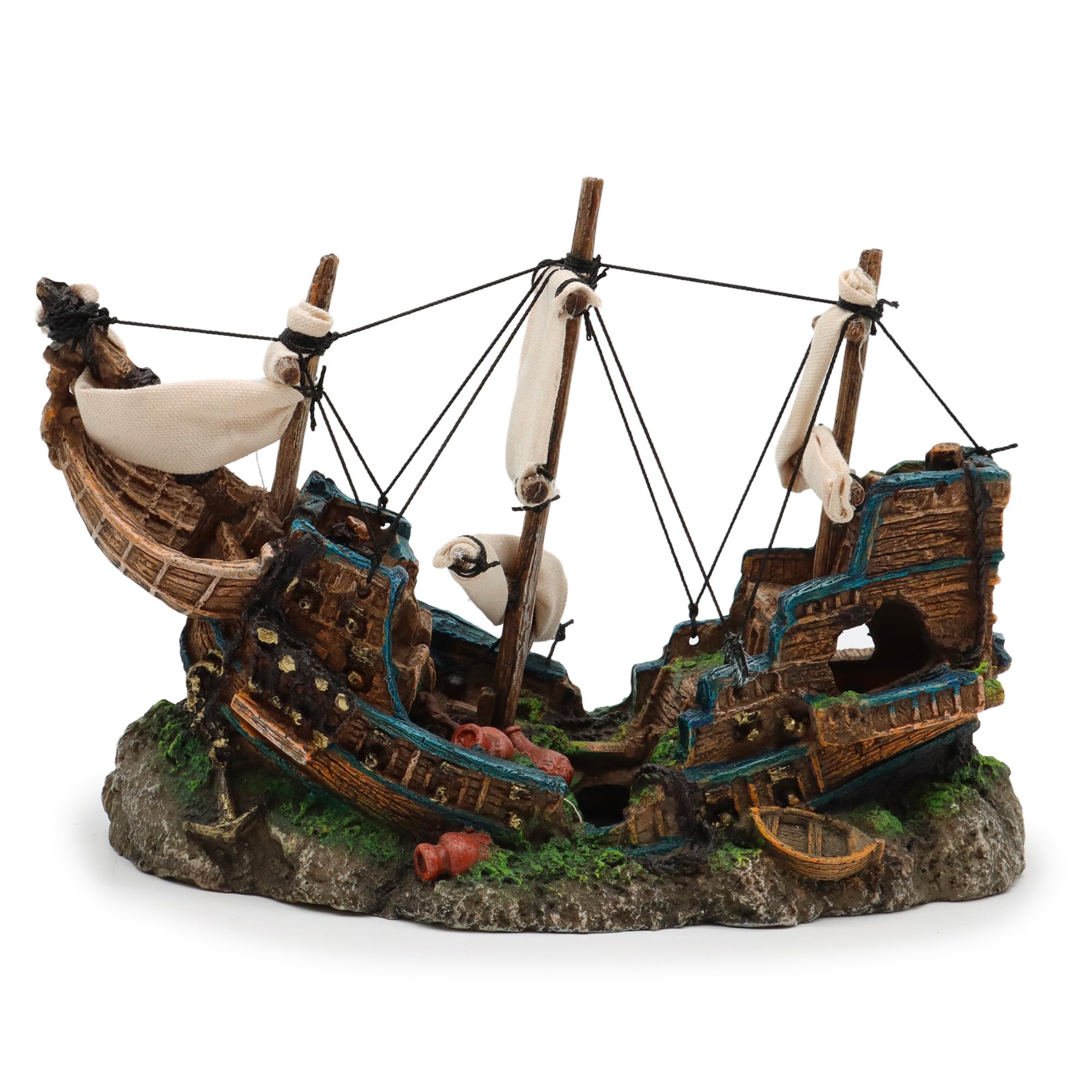 Wave Wreck on The Rocks