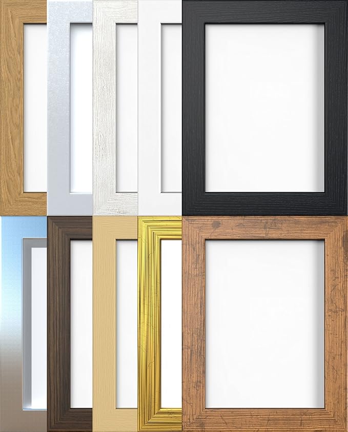 14X11 CHROME PHOTO PICTURE POSTER FRAME PREMIUM QUALITY 40MM WIDE