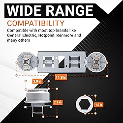BlueStars WB16K10026 WB29K17 Double Burner Assembly