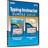 Typing Instructor Bundle Gold - Includes Two Software Programs for Kids &amp; Adults to Learn to Touch Type - CD/PC