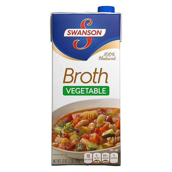 Swanson Vegetable Broth, 32 oz. Grocery & Gourmet Food