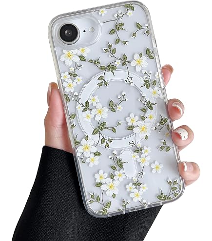 Zrutru Handyhülle Mit Dino-Motiv Für IPhone 14/13 – Magnetisch, Transparent, Stoßfest