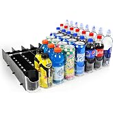 Fridge Drink Organizer &amp; Soda Can Dispenser for Refrigerator, 2-Pack
