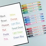 Smart Panda 12 Whiteboard Pens Dual Tip Broad Fine Dry Erase Markers view 3