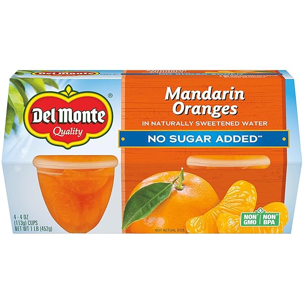 DEL MONTE NO SUGAR ADDED MANDARIN ORANGES IN...