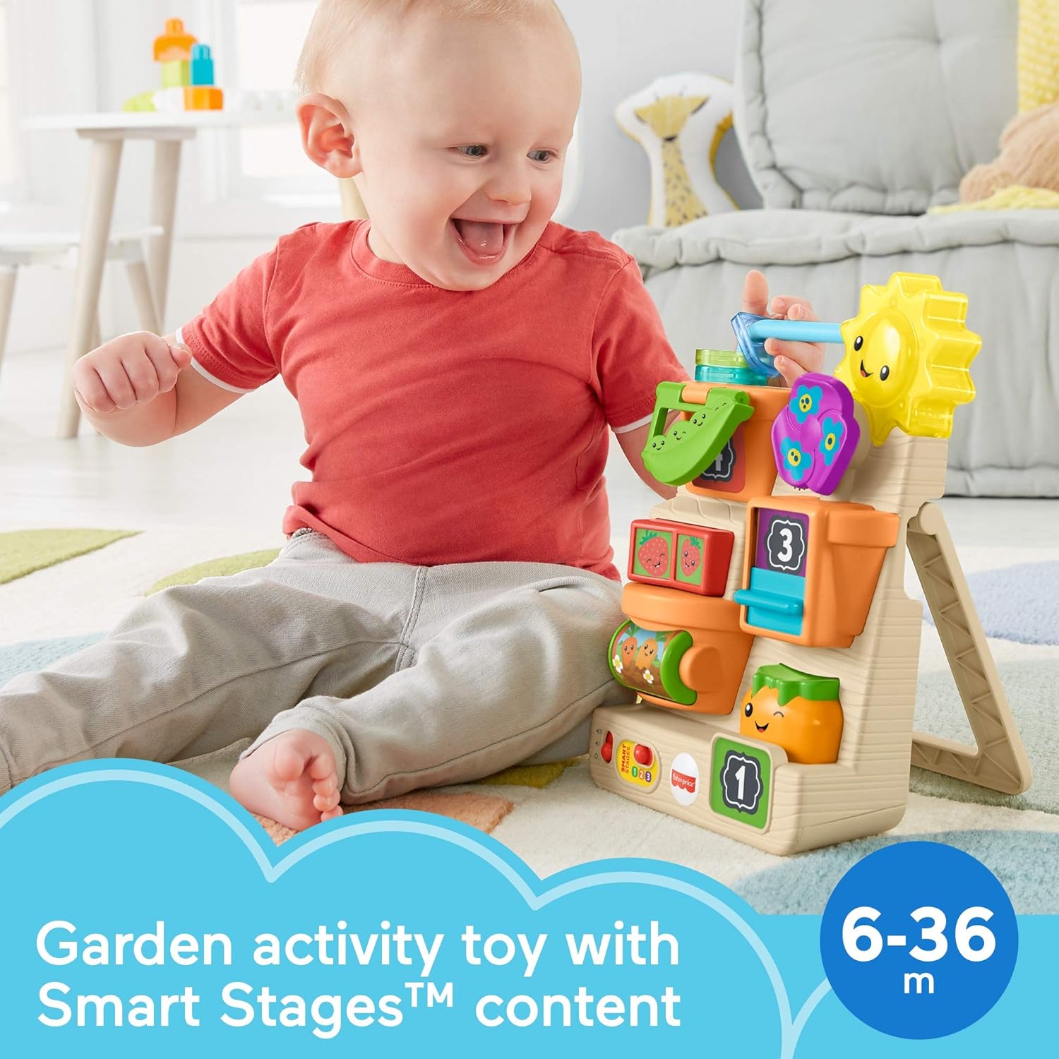 fisher price laugh and learn garden