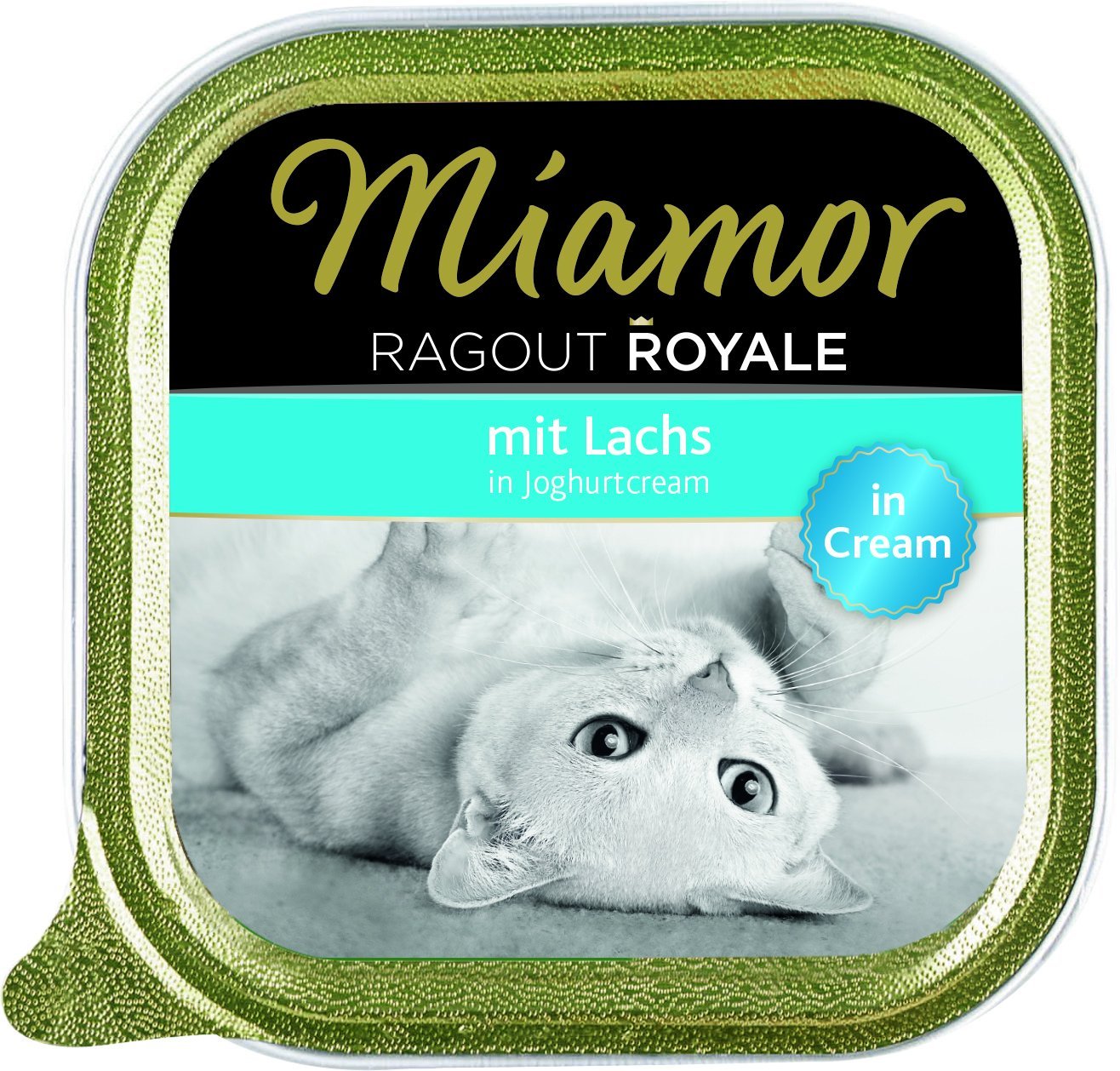 Miamor Ragout Royale in Yogurt Cream Salmon Pink, Pack of 22 x 100 g
