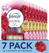 Febreze 3Volution Plug-In Refill Ruby Jasmine 20 ml x7 Odour Eliminator