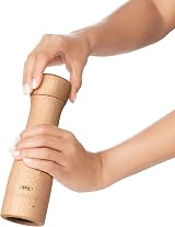 OXO Good Grips Wood Salt Mill - Light Beechwood Ceramic Grinder Adjustable view 2